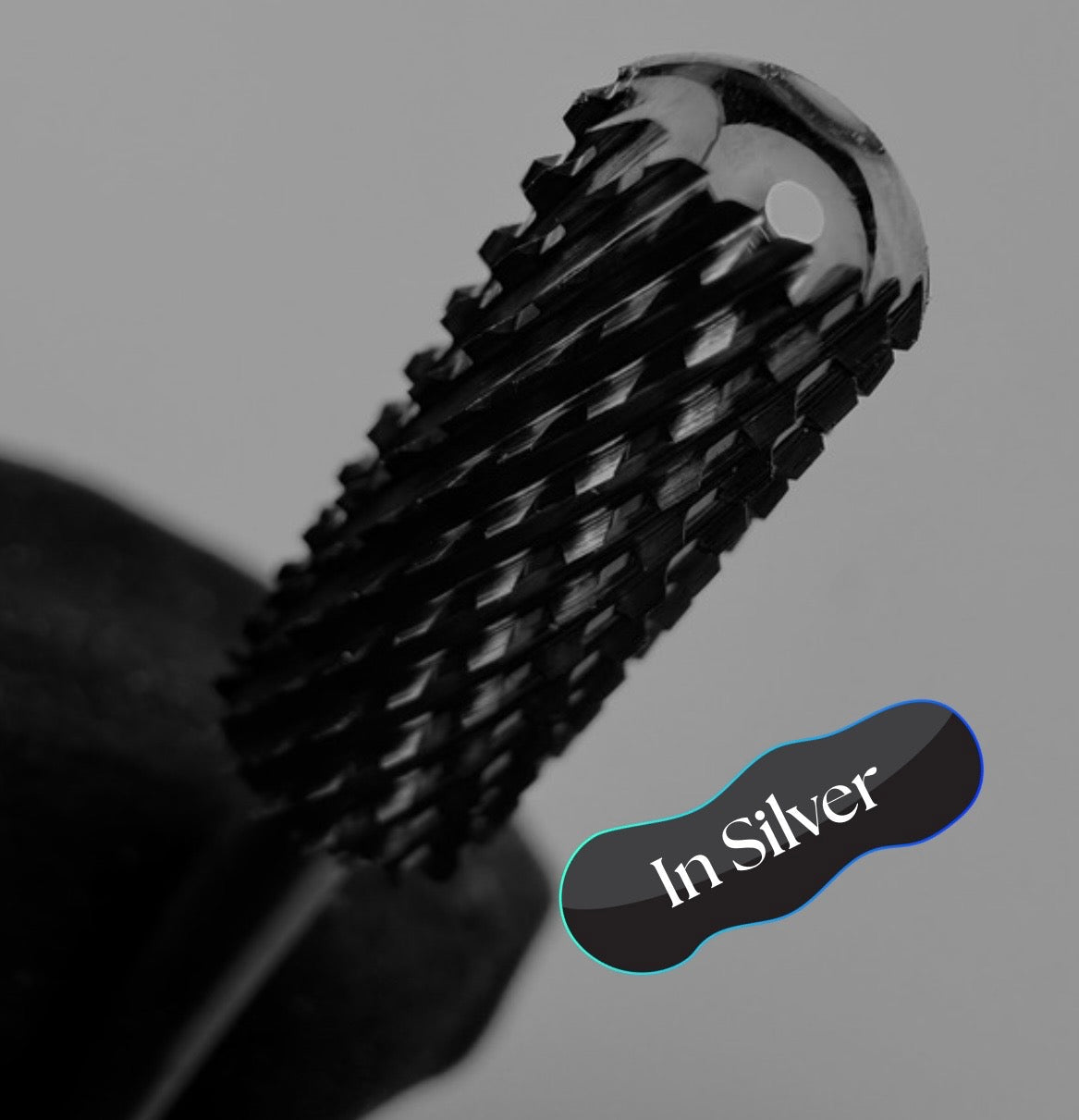 Small Barrel Carbide Bit - Silver